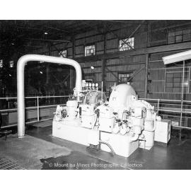 Mines Power Station turbo blower, Mount Isa Mines, May 1959