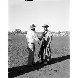 Mount Isa Rotary Rodeo presentation, Spear Creek, September 1959