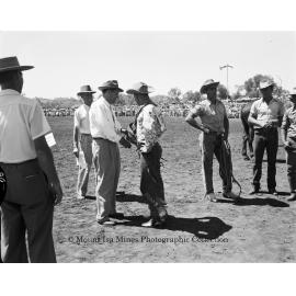 Mount Isa Rotary Rodeo presentation, Spear Creek, September 1959