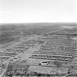 Aerial view of Soldiers Hill, July 1959