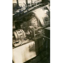 Ball Mill and reduction gears, Mount Isa Mines, c.1931