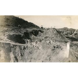 Glory holes at Black Star Lode, Mount Isa Mines, c.1932
