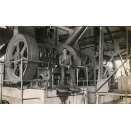 Jaw crusher at Mill, Mount Isa Mines, c.1931