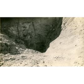 Glory hole at Black Star, Mount Isa Mines, May 1931