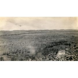 Looking west from 4 Mile Hill towards Mount Isa, c.1932