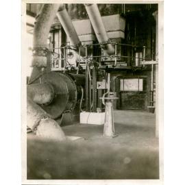 Pulverised coal feed fans at Mines Power Station, Mount Isa Mines, c.1932