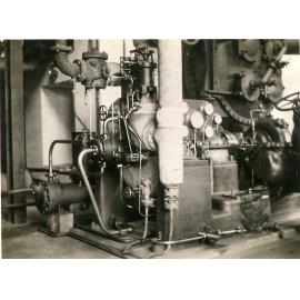 Steam powered circulating water pump, Mines Power Station, c.1931