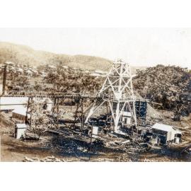 Lawlor Shaft Headframe, Mount Isa Mines, c.1930 
