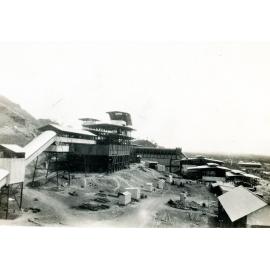 Lead Smelter under construction, Mount Isa Mines, c.1930