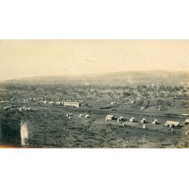 Locomotive shed tents, Townside, c.1930