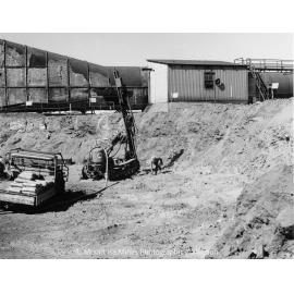 Lead Stack under construction, Mount Isa Mines, c.1977
