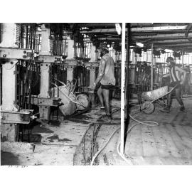 Lead Stack under construction, Mount Isa Mines, December 1977
