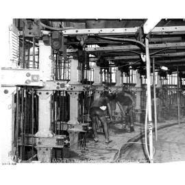 Lead Stack under construction, Mount Isa Mines, December 1977