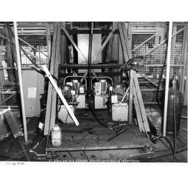 Lead Stack under construction, Mount Isa Mines, December 1977