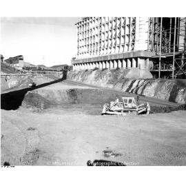 Lead Stack under construction, Mount Isa Mines, c.1977