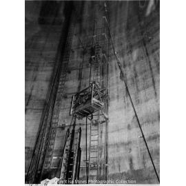 Lead Stack under construction, Mount Isa Mines, October 1978