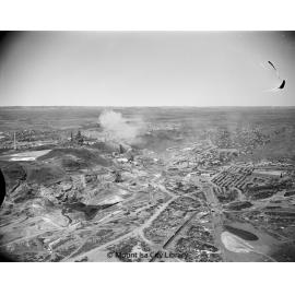 Glory holes and mill, Mount Isa Mines, June 1956