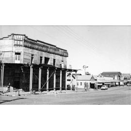 Hotel Boyd under construction, Mount Isa City, c.1950