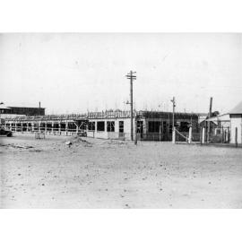 Hotel Boyd under construction, Mount Isa City, c.1950