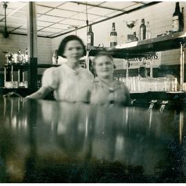 Bar staff at hotel