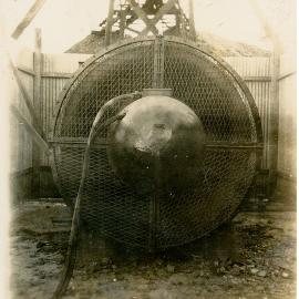 Black Star ventilation fan near Davidson Shaft, Mount Isa Mines