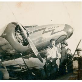 Broken Hill Zinc Corporation Silver City plane at Mount Isa, July 1940