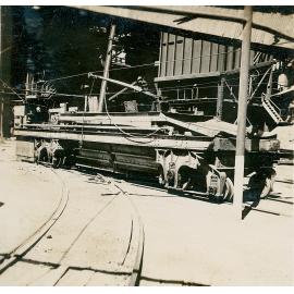 Charge car for Lead Smelter blast furnace