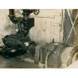 Dewatering pump near shaft 2