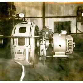 Diesel generator and exciter at Man and Supply