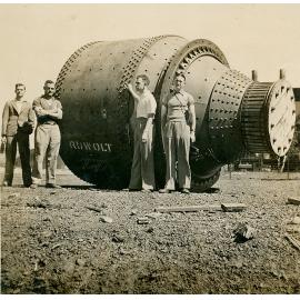 Four photographers with new ball mill