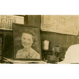 Inside photographers quarters Mineside, March 1939