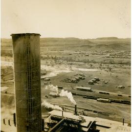 Looking NE towards Townside From Urquhart Shaft Headframe, c.1940s 