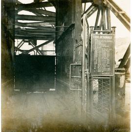 Man and Supply cage