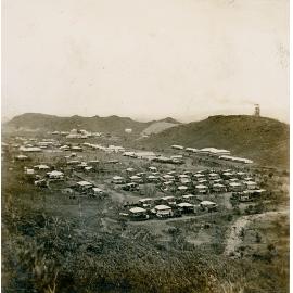 Mineside looking north to Mill Hill prior to MIM Hospital construction