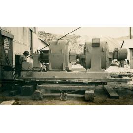 Motor generator set for Man and Supply winder 