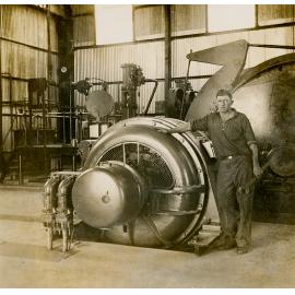 Ore Shaft winder motor No 2 Ore Shaft