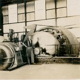 No 2 Ore Shaft winder and driver