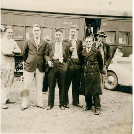 Farwell at station
