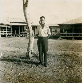 Man at hospital