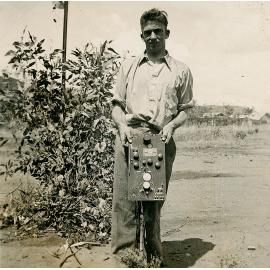 Portion of Western Radio Service depot inland mission radio 