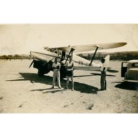 QANTAS Empire Airways DH90 Dragonfly at Mount Isa