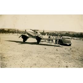 QANTAS Empire Airways DH90 Dragonfly at Mount Isa 