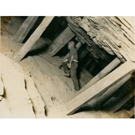 Stull Stoping 180 Lode above No 2 Level Rio Grande Orebody in high grade silver lead ore