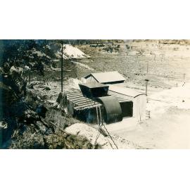 Ventilation fan near Davidson Shaft Headframe, Black Star Mine