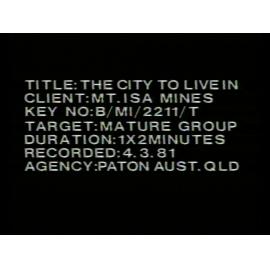 The city to live in, April 1981