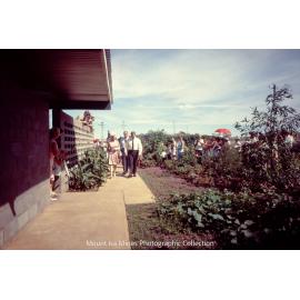 Queen Elizabeth II and Prince Philip visit flats, Parkside, April 1970