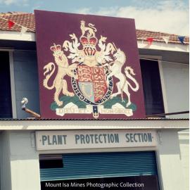 Kings Cross at Mount Isa Mines Fire Station, Mineside, April 1970