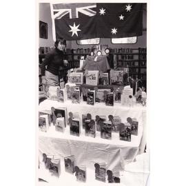Trudy Zussino and library display