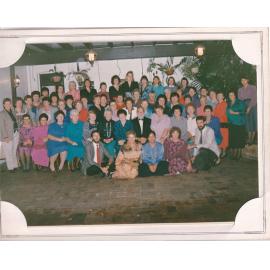 Blue Nursing staff at function