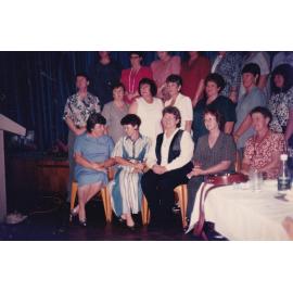 Blue Nursing Service staff at function